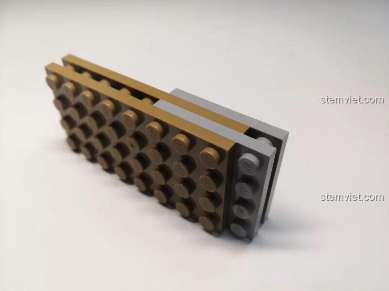 Mảnh ghép Sluban M38-B0709 Xe Tăng Siêu Nhẹ CV33 kết nối hoàn hảo với LEGO®, đảm bảo trải nghiệm lắp ráp mượt mà.