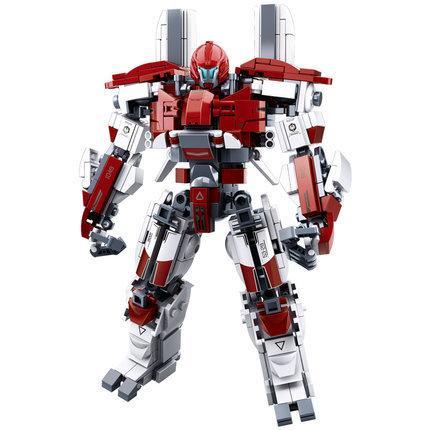 Mô hình đồ chơi lắp ráp Robot Jaeger Guardian Bravo Sluban M38-B0726D từ phim Pacific Rim, dành cho bé trai 6 tuổi, giá rẻ.