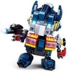 Mô hình đồ chơi lắp ráp Sluban M38-B0761K Robot Optimus Prime Chibi, phong cách Q-version dễ thương cho bé trai 6 tuổi.