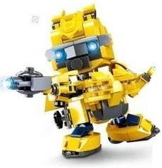 Bộ lắp ráp Robot Bumblebee Chibi Sluban M38-B0761L, đồ chơi mô hình cho bé trai 6 tuổi, giá rẻ.