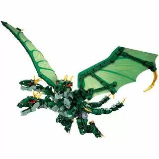 Mô hình bộ lắp ráp Rồng Ba Đầu King Ghidorah Sluban M38-B0785 với 672 mảnh, đồ chơi sáng tạo cho bé trai 6 tuổi giá rẻ.