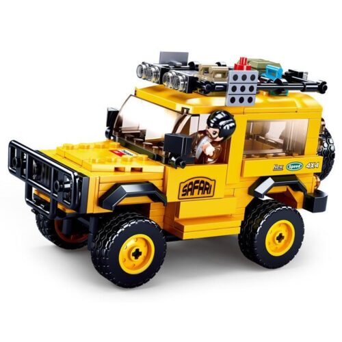 Mô hình xe địa hình ORV màu vàng Sluban M38-B0815