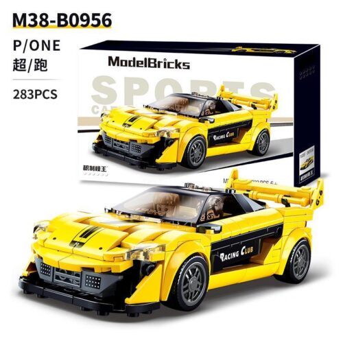 McLaren P1 Sluban M38-B0956 bộ đồ chơi siêu tốc độ cho bé trai 6 tuổi