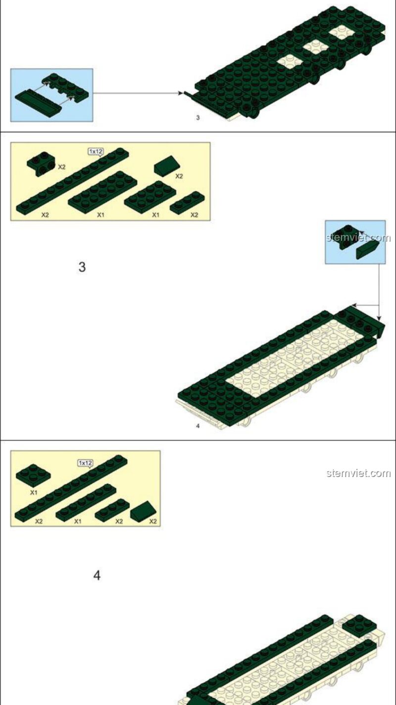 Xe Tăng Quân Sự Sluban M38-B0982 hướng dẫn lắp ráp Sluban M38 B0982 Xe Tăng Quân Sự