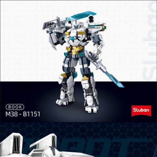 Robot Băng Phong Bảo Vệ Sluban M38-B1151 hướng dẫn lắp ráp Sluban 1151 Robot Bảo Vệ Băng Giá PDF gốc chất lượng cao