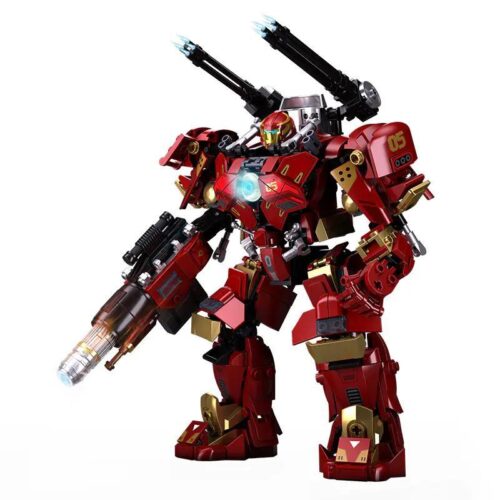 Bộ lắp ghép Robot Hulk Sluban M38B1181, mô hình người máy Hulk chiến đấu với vũ khí mạnh mẽ, phù hợp cho bé trai 8 tuổi, giá tốt.
