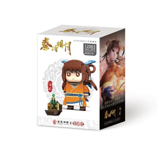 bộ lắp ghép Cao Nguyệt Sparkey 12003, mô hình BrickHeadz Tần Thời Minh Nguyệt, đồ chơi lắp ráp cho con gái 6 tuổi, giá tốt