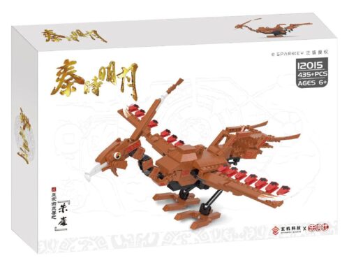 Bộ lắp ghép Chim Chu Tước Sparkey 12015 giá tốt cho bé trai 6 tuổi, mô hình linh thú huyền thoại 435 chi tiết