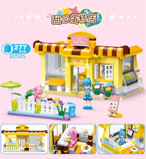 bộ lắp ghép Tiệm Bánh Ngọt Balala The Fairies STAR DIAMOND 82505 cho bé gái 6 tuổi giá tốt