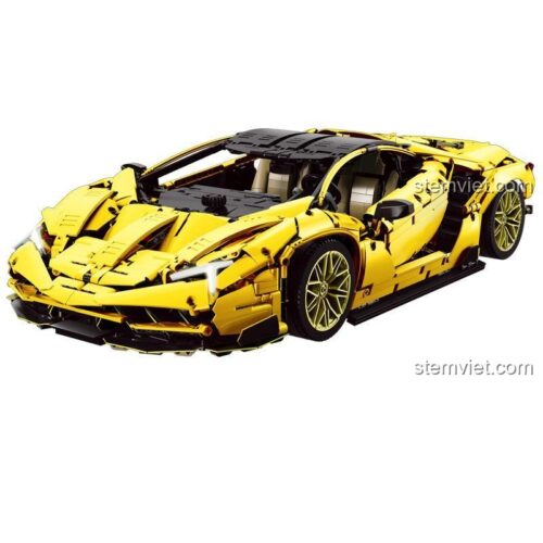 Bộ xếp hình hypercar Lamborghini Centenario Super 18K K-98 màu vàng, 3899 chi tiết, giá tốt, chất lượng cao.
