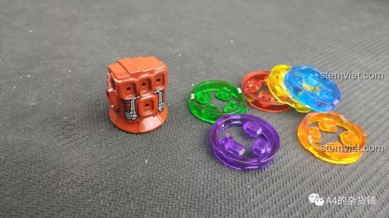 Các viên Đá Vô Cực và găng tay mini cho bigfig trong bộ SY1400.
