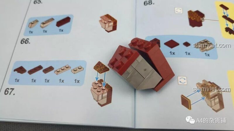 Hướng dẫn lắp các chi tiết trang trí trên găng tay.