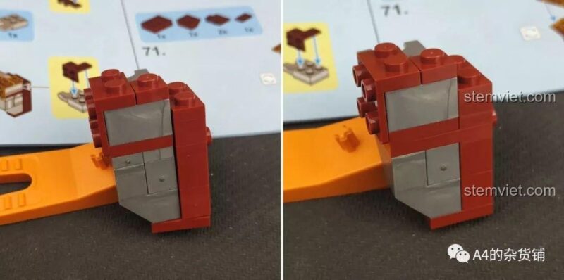 Lắp ráp phần khớp nối của Găng Tay Vô Cực.