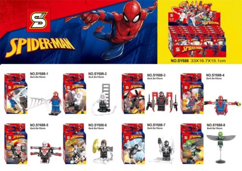 SY688 Spider-Man minifigure set