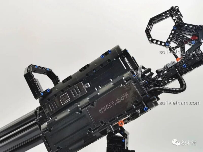 Taigao Le Súng máy Gatling, bộ lắp ghép Súng Gatling, đồ chơi lắp ráp Súng máy Gatling, mô hình súng Gatling Taigao Le T2036, cơ chế cò súng, động cơ pin có sẵn, bắn đạn nhựa, cho bé trai 8 tuổi, giá tốt