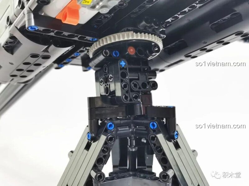 Taigao Le Súng máy Gatling, bộ lắp ghép Súng Gatling, đồ chơi lắp ráp Súng máy Gatling, mô hình súng Gatling Taigao Le T2036, chi tiết kết nối chân đế, động cơ pin có sẵn, bắn đạn nhựa, cho bé trai 8 tuổi, giá tốt