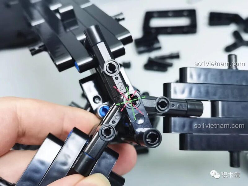 bộ xếp hình T2036, Súng Gatling Taigao Le, Súng máy Gatling T2036, mô hình súng Gatling 2036, lắp ráp hộp đạn, động cơ pin có sẵn, bắn đạn nhựa, cho bé trai 8 tuổi, giá tốt