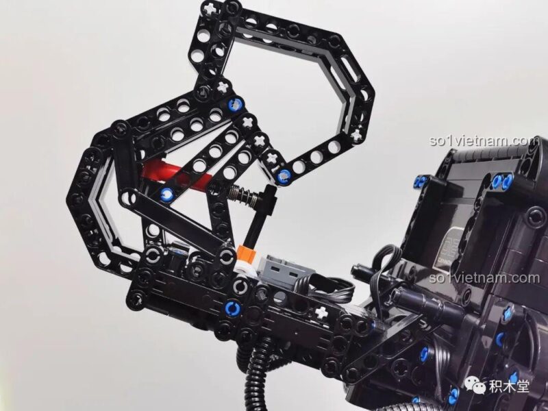 đồ chơi lắp ráp Khẩu súng Gatling, bộ lắp ghép T2036 Súng Gatling, Taigao Le T2036, Súng Gatling lắp ráp Taigao Le, bánh răng nòng súng, động cơ pin có sẵn, bắn đạn nhựa, cho bé trai 8 tuổi, giá tốt