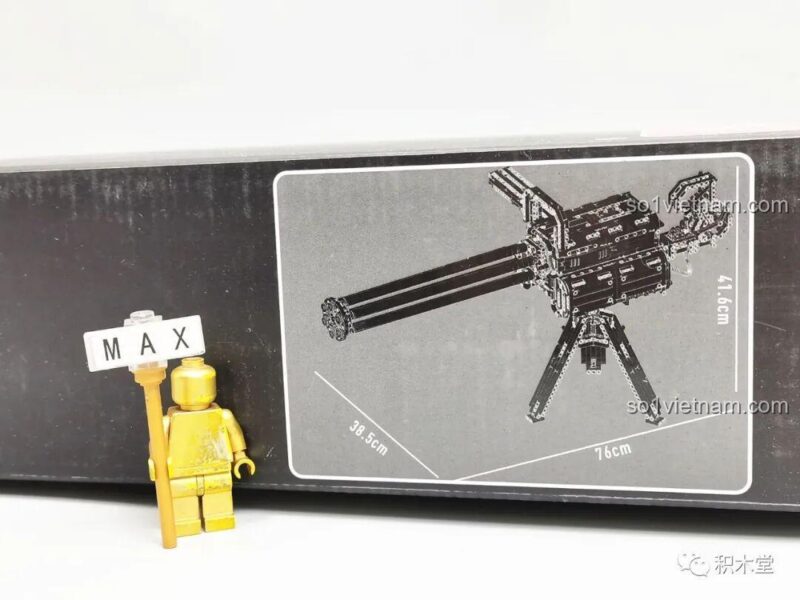 Đồ chơi súng Gatling T2036, Mô hình súng máy Gatling, đồ chơi xây dựng Súng Gatling đồ chơi, T2036 Súng Gatling lắp ráp, mô hình hoàn chỉnh, động cơ pin có sẵn, bắn đạn nhựa, cho bé trai 8 tuổi, giá tốt