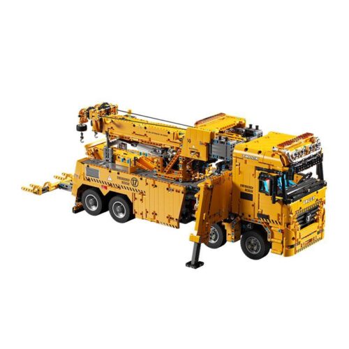 Mô hình Taigao Le T4017 Xe Cứu Hộ Đa Năng màu vàng, 4960 mảnh, điều khiển từ xa, phù hợp bé trai 6 tuổi, giá tốt