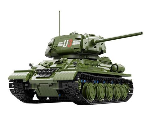 Mô hình xe tăng T34 Taigaole T4014, bộ lắp ráp Xe tăng T34 chất lượng cao cho bé trai 8 tuổi, giá tốt