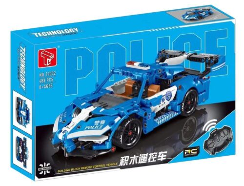 Hộp sản phẩm bộ đồ chơi xe cảnh sát điều khiển từ xa TaigaoLe T4032