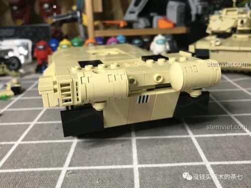 Thông số kỹ thuật JIAZHI SY 0105 Xe Tăng Challenger 2, số chi tiết 904, có minifigure, đồ chơi lắp ráp quân sự.