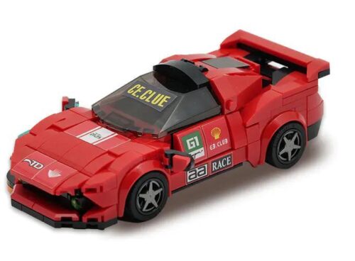 Mô hình xe đua tốc độ cao màu đỏ TOP TOY 28004