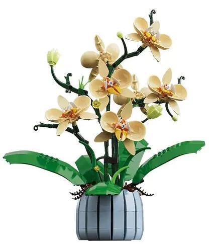 Mô hình Lan Hồ Điệp Thanh Nhã bằng bộ lắp ghép TOP TOY TC1101