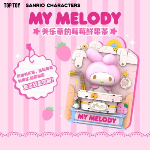 Bộ lắp ghép My Melody TC1504 của TOP TOY, tranh lắp ghép 3D My Melody dễ thương, phù hợp bé gái 8 tuổi, giá tốt