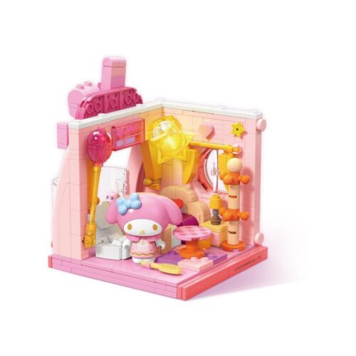 Bộ lắp ghép My Melody TOP TOY TC2314, đồ chơi lắp ráp phòng ngủ phép thuật My Melody, dành cho bé gái 8 tuổi, giá tốt.