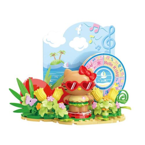 Bộ đồ chơi Hello Kitty Lễ Hội Âm Nhạc TOP TOY TC2324, mô hình Hello Kitty Bãi Biển cho bé gái 8 tuổi, giá tốt.