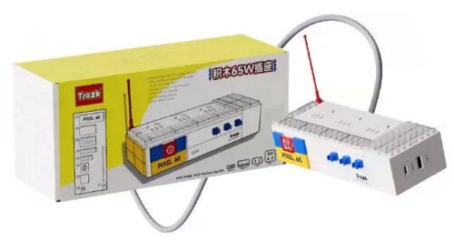 Bộ đồ chơi Ổ cắm 65W Trozk TL02 Pixel 65, thiết kế lắp ráp độc đáo, sạc nhanh 65W, phù hợp thanh niên 14 tuổi, giá tốt.
