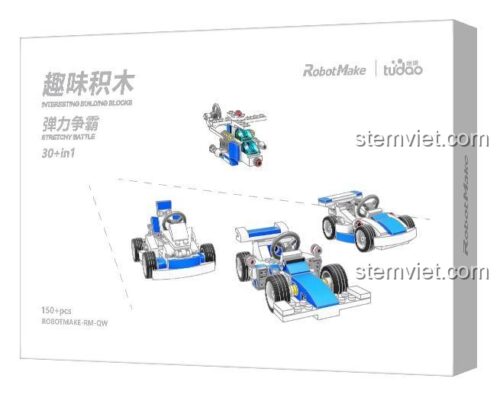 Hộp đồ chơi mô hình ROBOTMAKE-RM-QW, bộ khối lắp ghép RobotMake biến hình, set đồ chơi Tudao sáng tạo, cho bé trai 6 tuổi, siêu tiết kiệm.