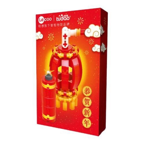 Hộp bộ lắp ghép Đèn Lồng May Mắn Tudao TD-ZP-DLBZ cho bé trai và bé gái 6 tuổi, đồ chơi xếp hình chất lượng cao giá tốt dịp Tết Nguyên Đán