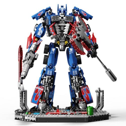 Mô hình lắp ráp Robot Optimus Prime Tuole 6006 với 2068 mảnh, cao 34.5cm, phù hợp cho con trai trên 6 tuổi.