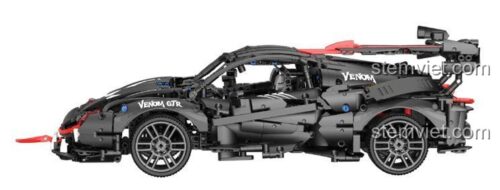 Bộ lắp ráp Siêu xe đua Venom GTR T2002 Tuomu, đồ chơi mô hình xe đua DevilParsite 2203 mảnh, phù hợp bé trai 8 tuổi