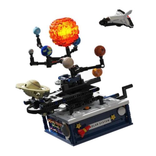 Bộ lắp ghép Hệ Mặt Trời Xoay Tuomu T5002, đồ chơi mô hình Tuomu giá tốt cho bé trai bé gái 8 tuổi khám phá vũ trụ.