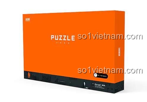 bộ lắp ghép Hộp giải mã W53, hộp bí mật, hộp đựng đồ sáng tạo, đồ chơi mô hình cho con trai 14 tuổi, chất lượng cao
