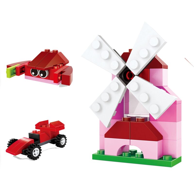 Bộ đồ chơi WANGE 093-9 lắp ghép Cối xay gió, Xe đua, Cua cho bé trai, bé gái 6 tuổi giá tốt, giúp phát triển tư duy sáng tạo.