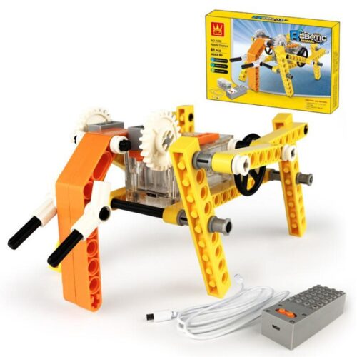 Bộ lắp ráp Chú Voi Robot WANGE 1202, đồ chơi STEM cho bé trai 6 tuổi, giá rẻ.