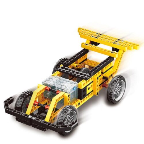 Mô hình xe quét rác đường phố từ bộ đồ chơi WANGE 1401. Mô hình có cơ cấu chổi quét phía trước, hoạt động bằng động cơ điện. Một lựa chọn lắp ráp sáng tạo cho bé trai 6+.