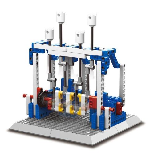 đồ chơi lắp ráp Mô hình ghế gấp WANGE 1404, một trong 4 mô hình cơ khí sáng tạo cho bé trai.