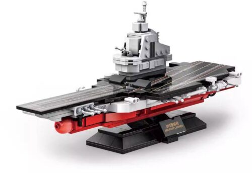 Mô hình Tàu Sân Bay Type 003 WANGE 3520, bộ lắp ghép cho bé trai 6 tuổi, giá rẻ.