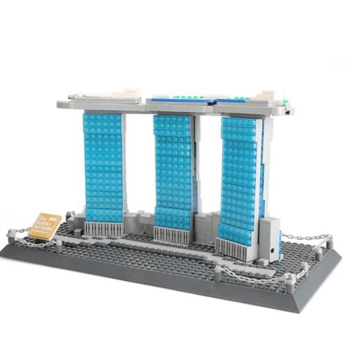 Khách sạn Marina Bay Sands Singapore WANGE 4217 Bộ đồ chơi