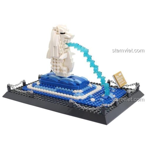 Mô hình Tượng Sư tử Biển Singapore WANGE 4218