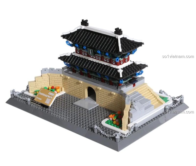Mô hình Cổng Namdaemun Seoul Hàn Quốc Wange 5240