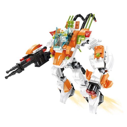 Hộp đồ chơi mô hình Mecha Chiến Đấu Tương Lai WANGE 55171, món quà sinh nhật ý nghĩa cho con trai 6 tuổi.