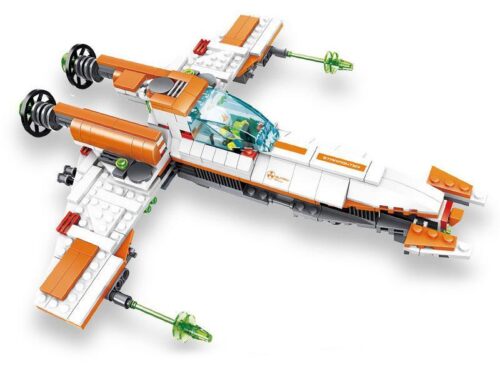 Bộ lắp ráp Tàu Khu Trục Không Gian WANGE 55174 với 429 mảnh, đồ chơi sáng tạo cho bé trai 6 tuổi, giá rẻ.