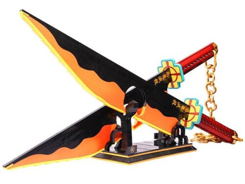 Hộp đồ chơi lắp ráp We Game Coming 66013, mô hình Nhật Luân Kiếm trong Thanh Gươm Diệt Quỷ với 1488 mảnh ghép.